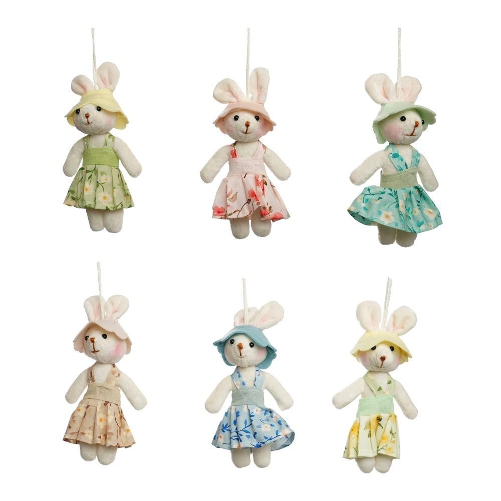 CONIGLIETTO ASS.6 CM.9x5x17